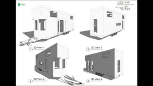 Family - 9.6 Metre Tiny House Plans Exterior
