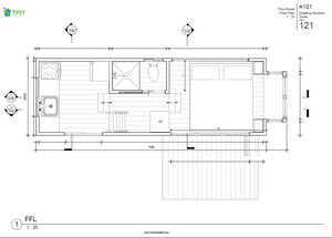 ABUNDANCE - 7.2 Metre (24ft) Tiny House Plans