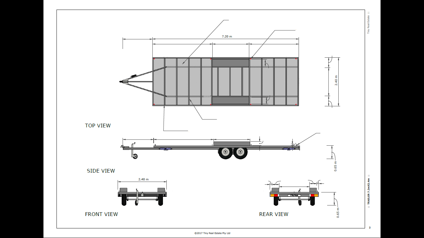Tiny House Trailer Plans >> Tiny Real Estate - Tiny Home Plans